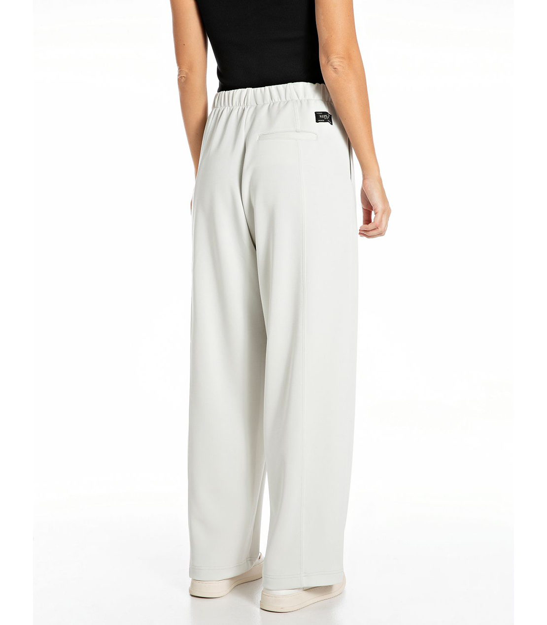 ストレッチジャージーワイドパンツ 詳細画像 オフホワイト 2